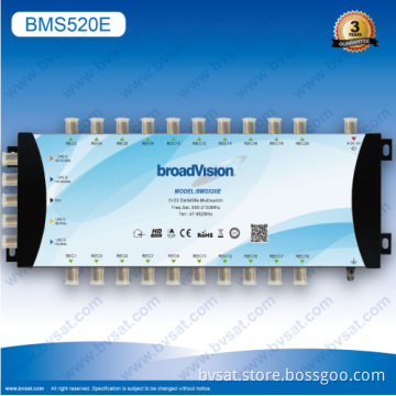 New 5 In 20 Out Sheet Metal Satellite 5x20 Stand-alone Multiswitch For Smatv System 